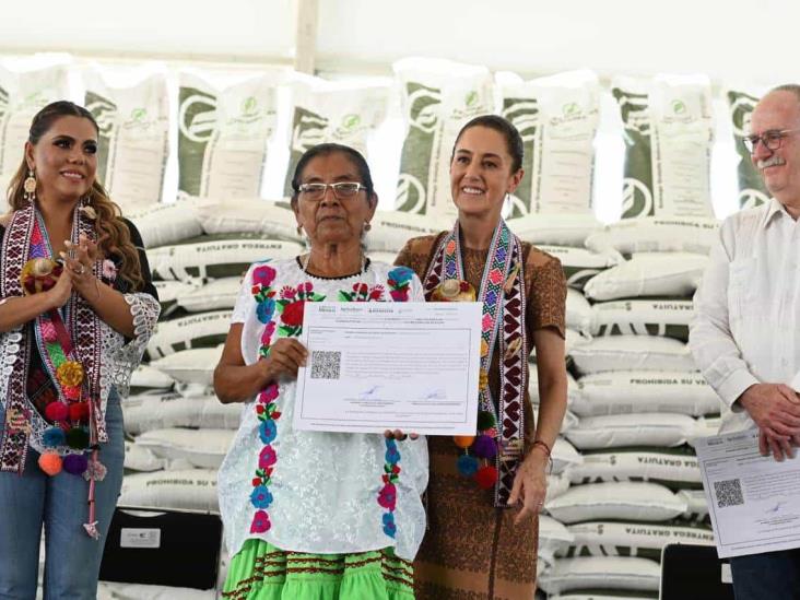 Encabeza Claudia Sheinbaum arranque del Programa Nacional de Fertilizantes