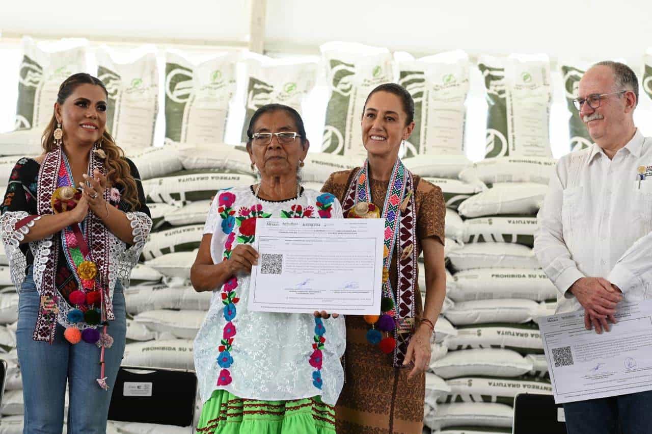 Encabeza Claudia Sheinbaum arranque del Programa Nacional de Fertilizantes