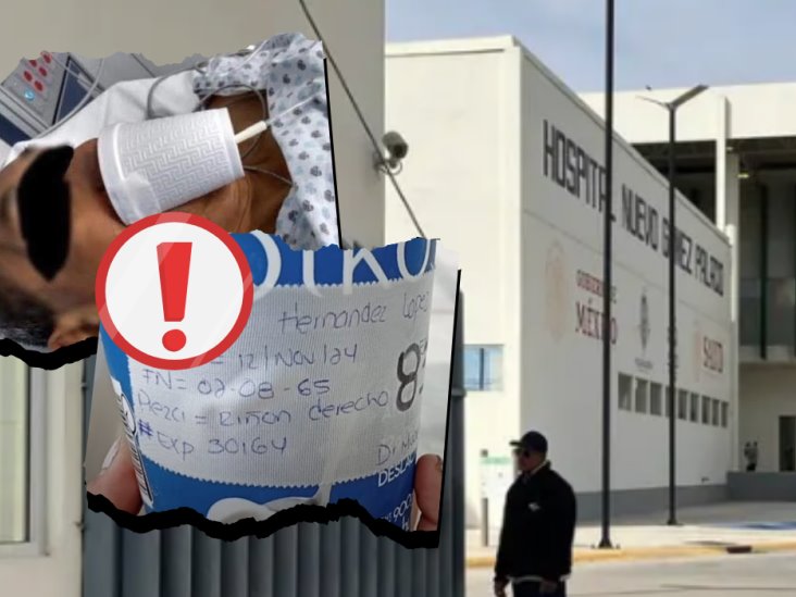 Médicos improvisan mascarilla de oxígeno con vaso de unicel en hospital de Durango