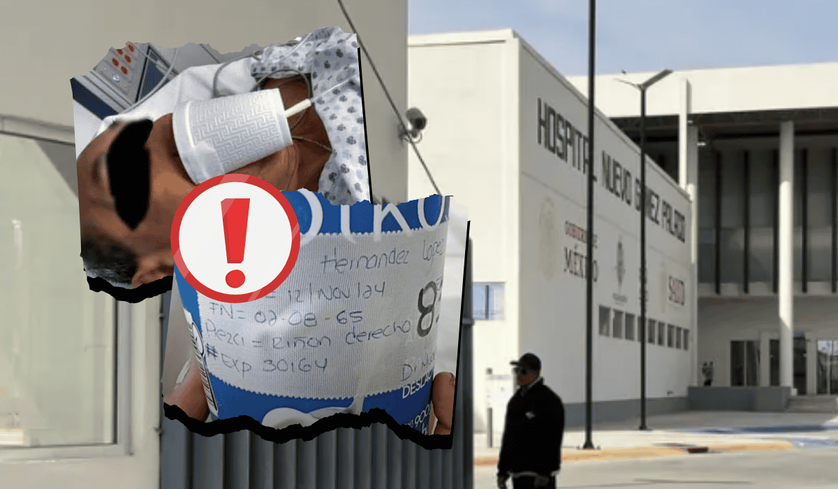 Médicos improvisan mascarilla de oxígeno con vaso de unicel en hospital de Durango