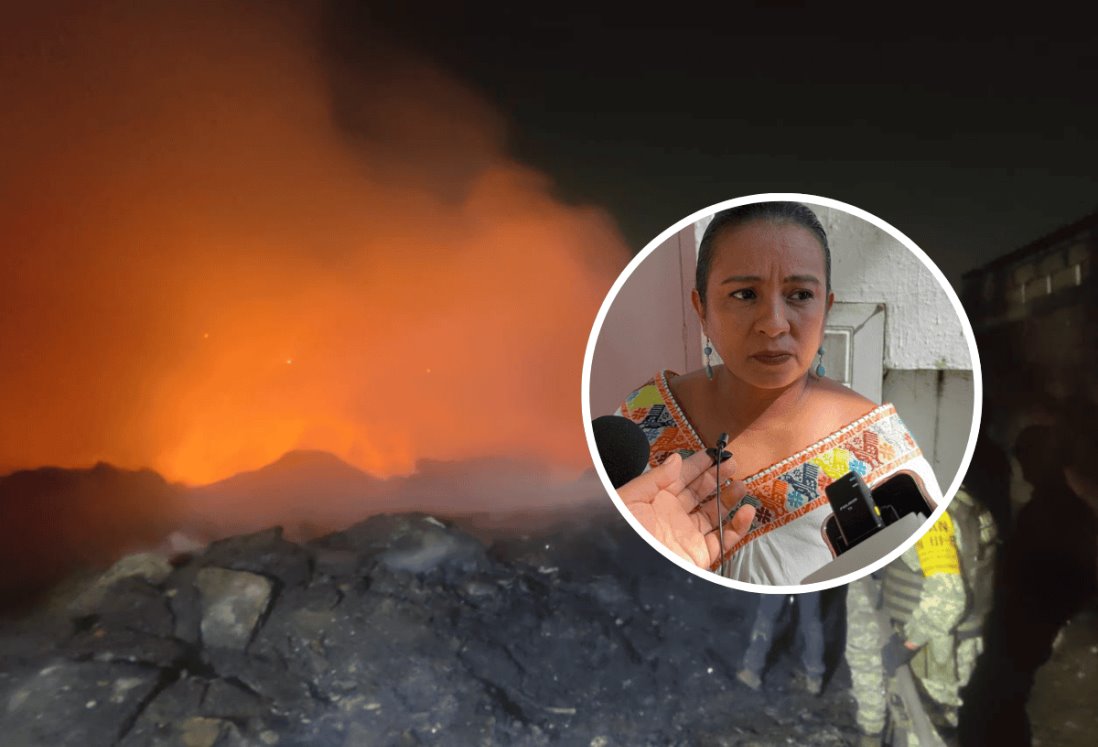 Sedema revisa rellenos sanitarios de Veracruz para prevenir incendios