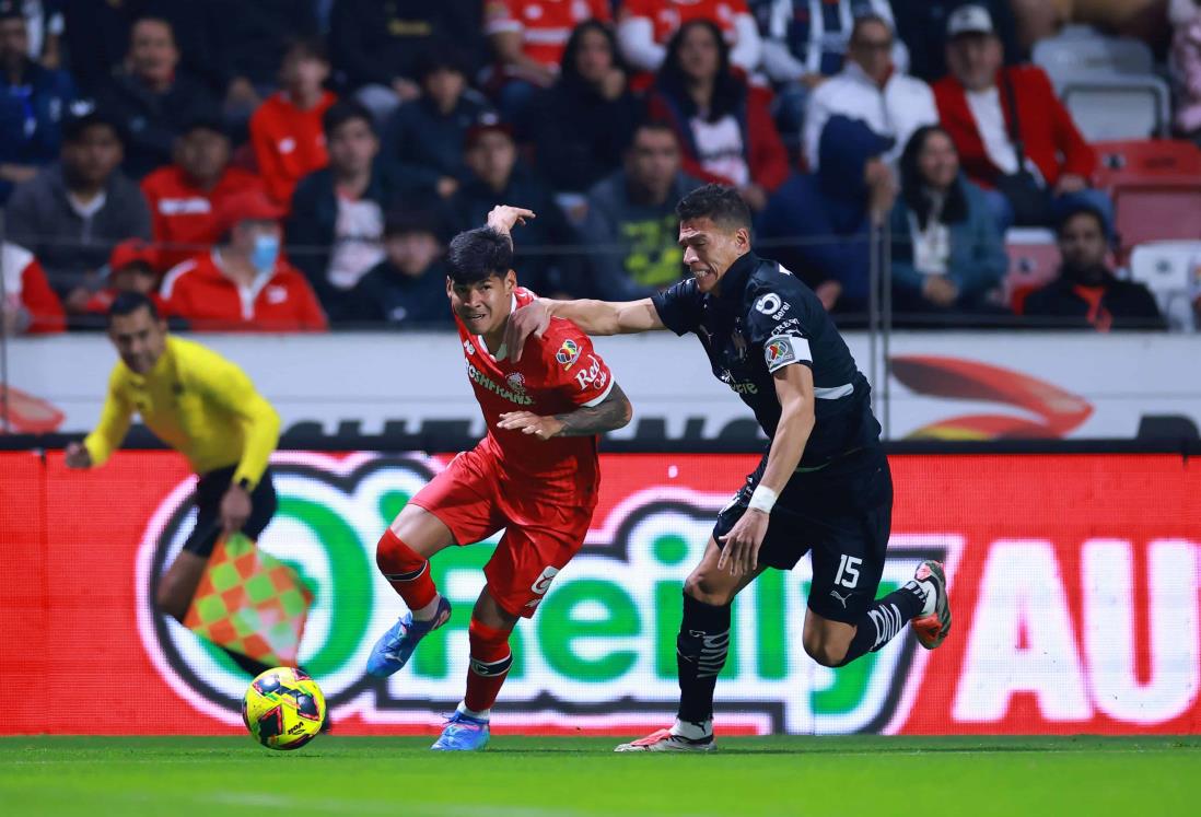 Reparten puntos Toluca y Rayados en el Nemesio Díez