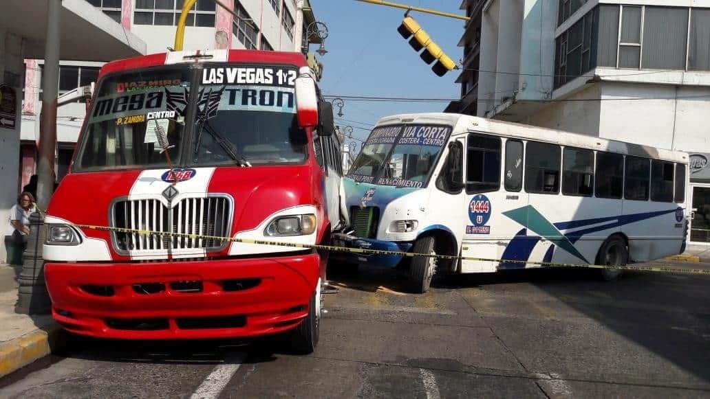 Choferes de Veracruz en jaque