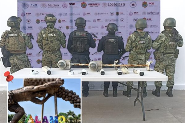 Ahora en Álamo: aseguran nueve cámaras de videovigilancia