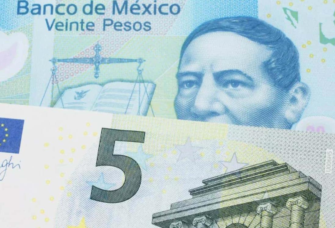 Precio del euro frente a la moneda mexicana HOY domingo 19 de enero