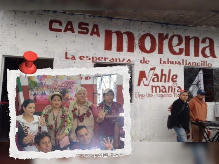 Inauguran Casa Morena en Ixhuatlancillo para fortalecer la organización ciudadana