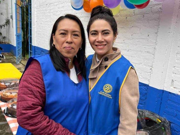 Club Rotario Carita Feliz Xalapa lleva alegría a pequeños