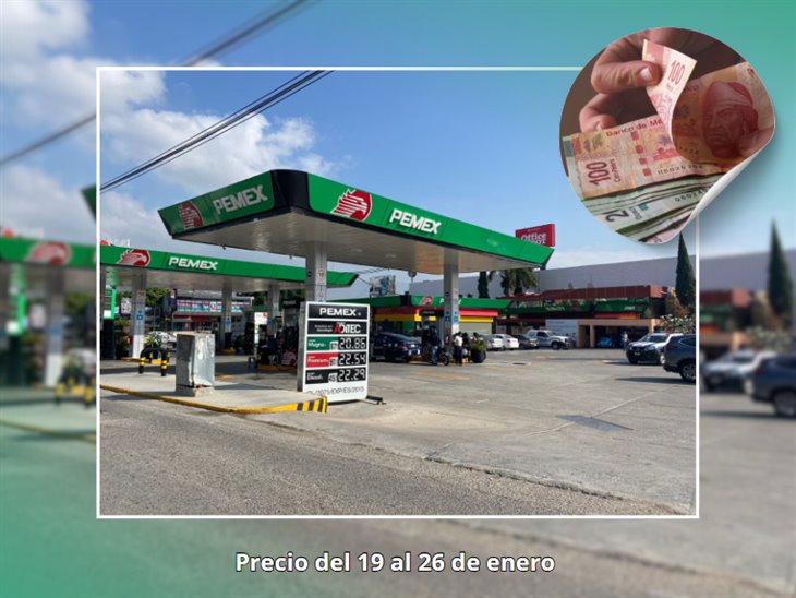 Gasolina en Xalapa: este es el precio del 19 al 26 de enero ¡sigue subiendo!