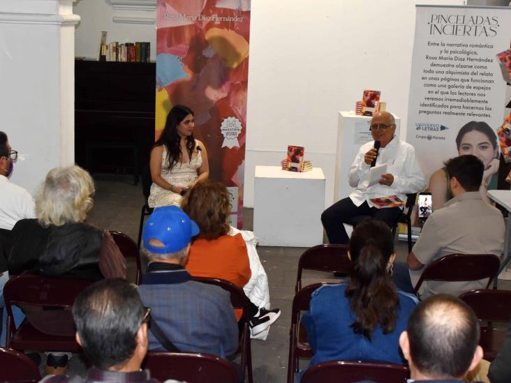 Rosa María Díaz presenta su libro Pinceladas Inciertas