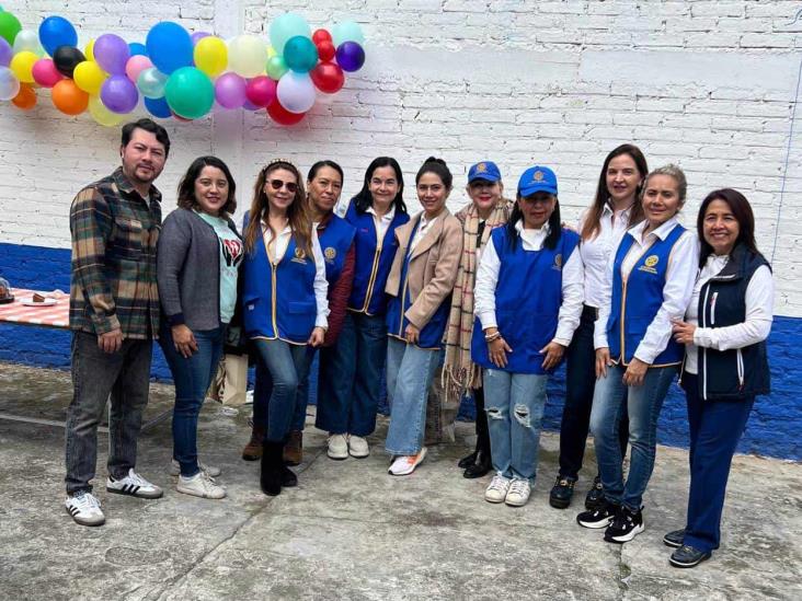 Club Rotario Carita Feliz Xalapa lleva alegría a pequeños