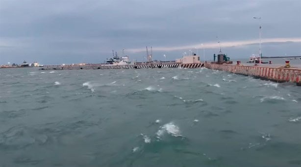 Rachas de viento superaron lo 80 K/h en la conurbación Veracruz - Boca del Río