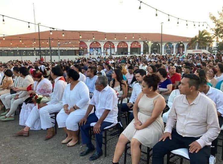 ¿Cuántas parejas se pueden casar en las bodas colectivas del puerto de Veracruz?