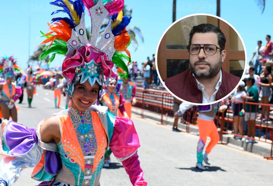 Carnaval de Veracruz será del pueblo, no para promoción de partidos políticos: Daniel Lois