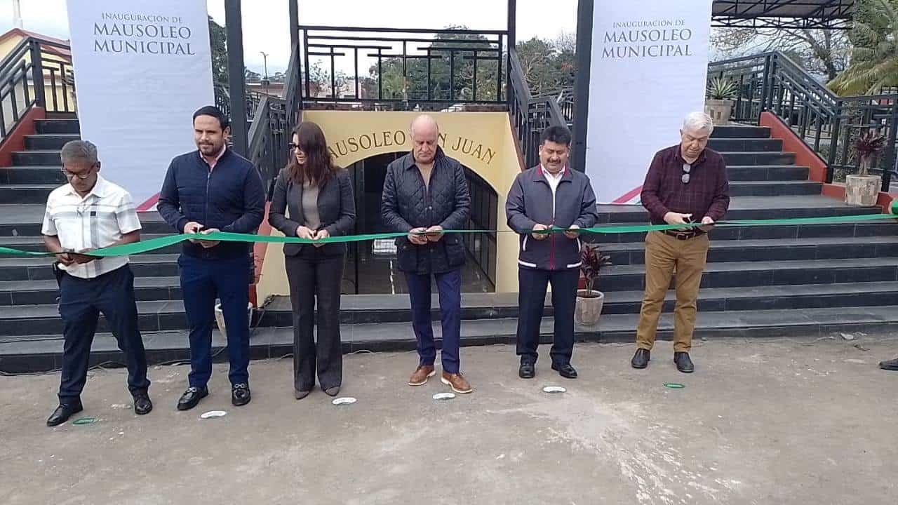 Con Mausoleo Municipal, amplían capacidad del panteón Juan de la Luz Enríquez de Orizaba