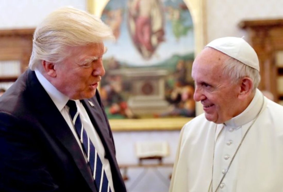 Papa Francisco llama a Donald Trump a gobernar sin odio ni discriminación