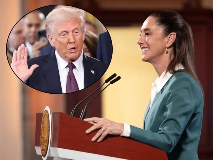 Claudia Sheinbaum felicita a Donald Trump; llama al respeto y a la cooperación