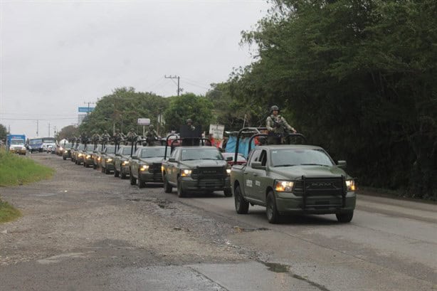 Llegan cientos de militares al norte de Veracruz; ¿cuál es el motivo?