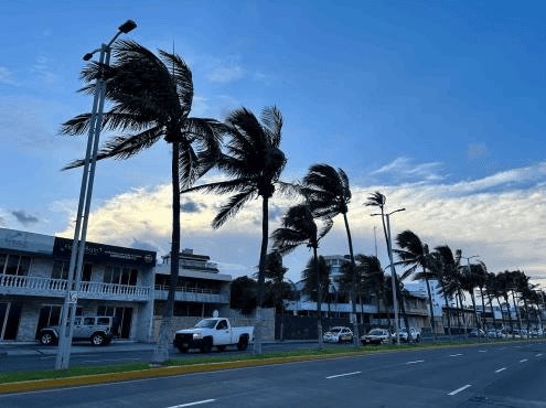 Sensación térmica baja a 8 grados en Veracruz por frente frío 24