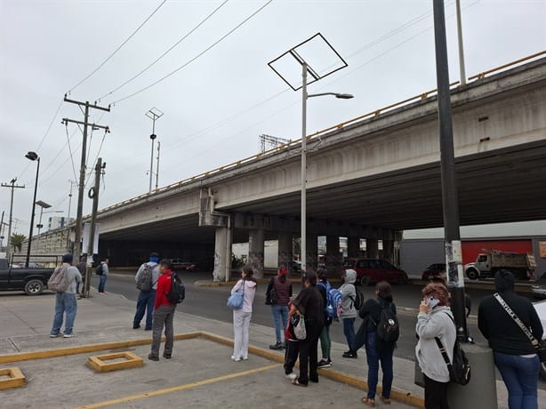 Mujer ingresa al IMSS de Veracruz al caerle en la cabeza un panel solar de luminaria