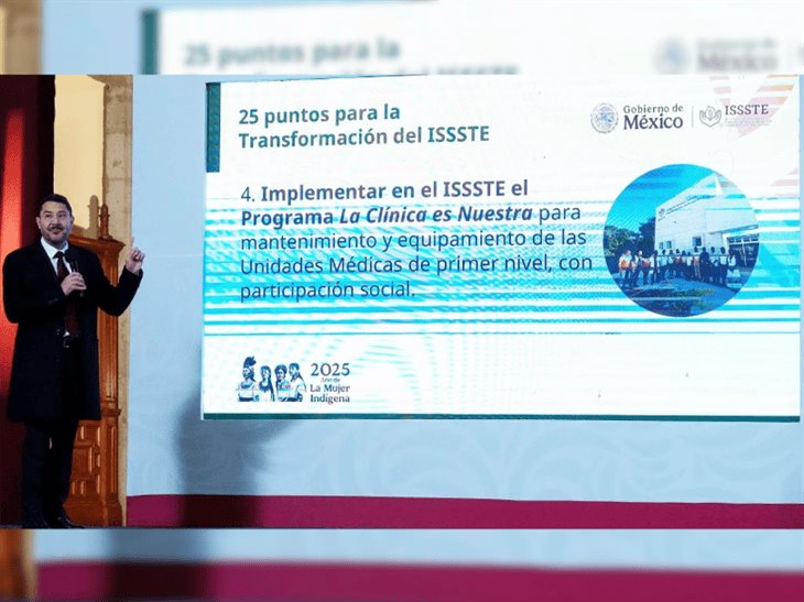 Issste se incorporará al programa La Clínica es Nuestra, anuncia gobierno federal