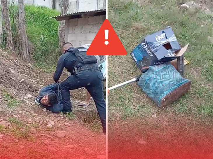 ¡Lo capturaron! vecinos golpean a ladrón en Xalapa y frustran intento de robo