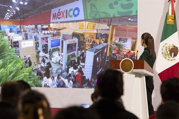 Destaca México en la Feria Internacional de Turismo de España: Claudia Sheinbaum