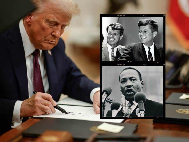 Ordena Donald Trump desclasificar archivos sobre la muerte de los Kennedy y Martin Luther King