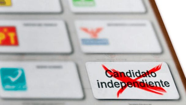 Candidaturas independientes, un camino cuesta arriba