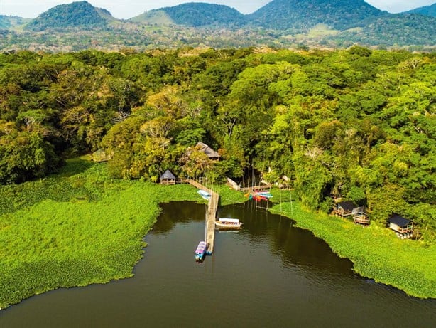 Paraíso prehispánico con selva, Nanciyaga te espera en Veracruz