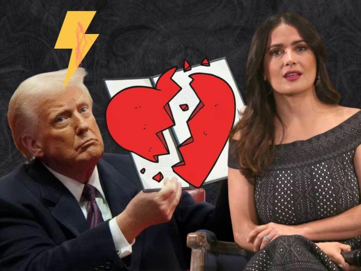 Acoso de Trump a veracruzana Salma Hayek, la historia incómoda en tiempos de xenofobia