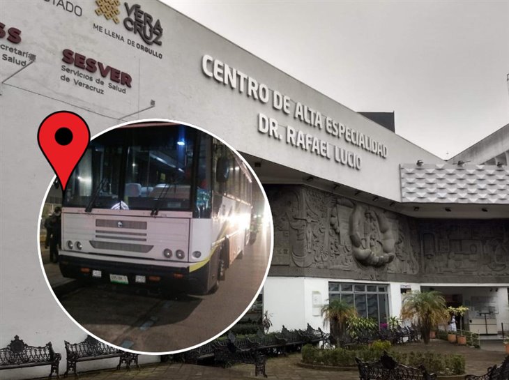 ¡Noble causa! SUX envía autobús al CAE en Xalapa; para resguardar a familiares de pacientes