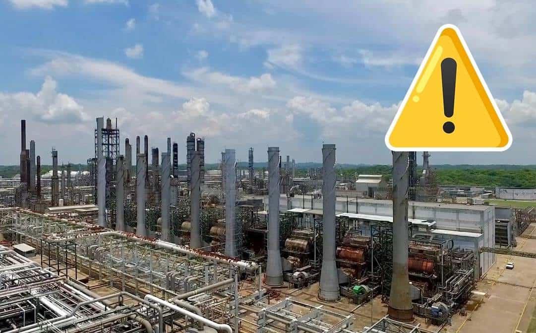 ¡No te alarmes! maniobras en Complejo Cangrejera generarán ruido y cenizas, avisa Pemex