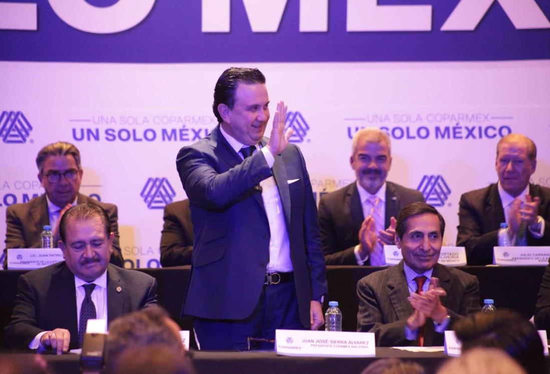 El veracruzano Juan José Sierra Álvarez toma posesión como presidente nacional de Coparmex