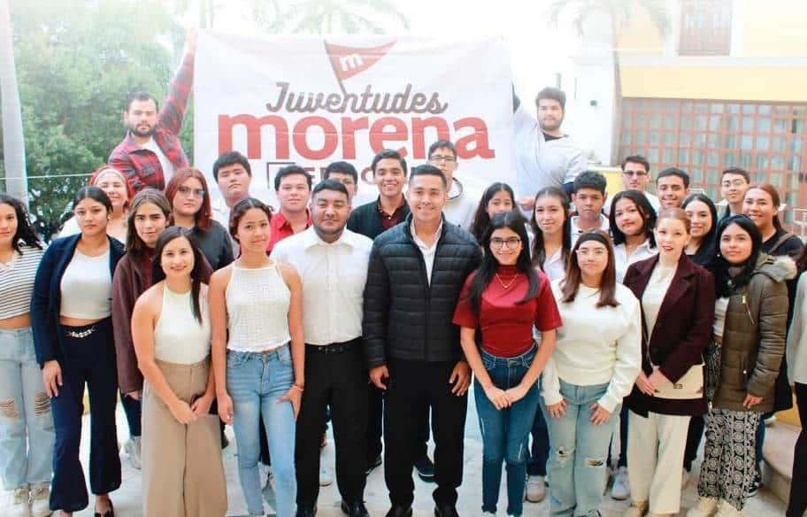 Jóvenes de Morena respaldan proyecto de Rosa María Hernández Espejo