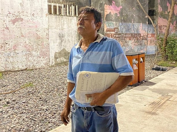 Don Vicente fue sacado de su casa en Veracruz por extraños tras vivir 30 años en ella