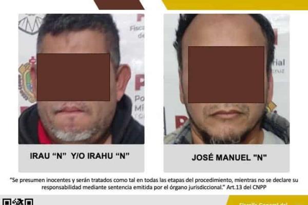 Vinculan a proceso a dos en Misantla por agresión a policías y posesión de droga