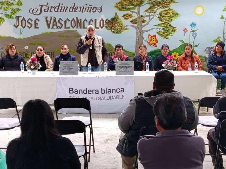 Tres comunidades de Misantla reciben certificación como promotoras de la salud