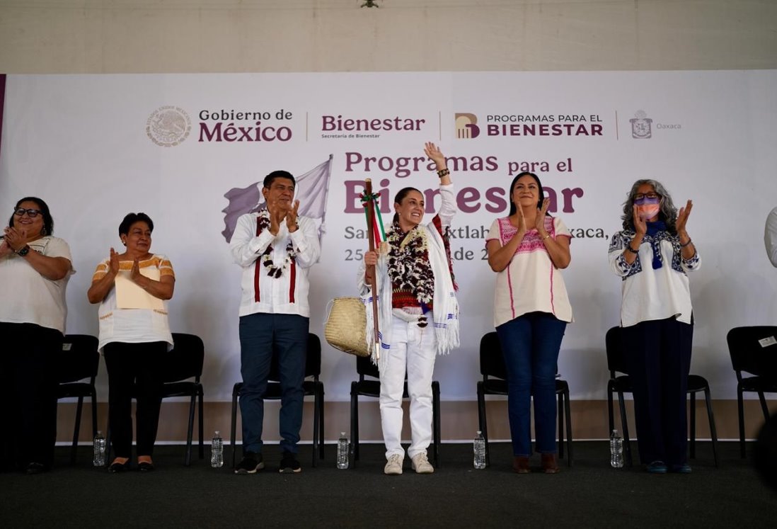 Claudia Sheinbaum da inicio a la Comisión General Lázaro Cárdenas del Río para la Mixteca Oaxaqueña