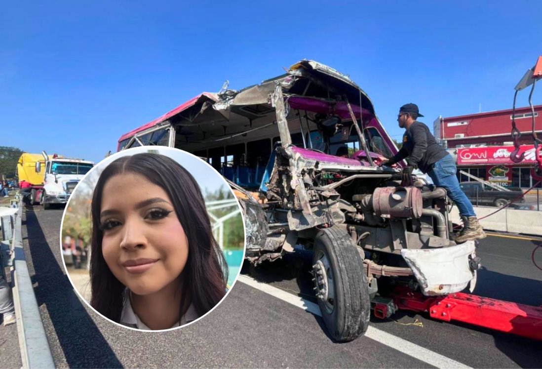 Jennifer, víctima en el accidente en carretera Veracruz-Cardel, permanece en coma 