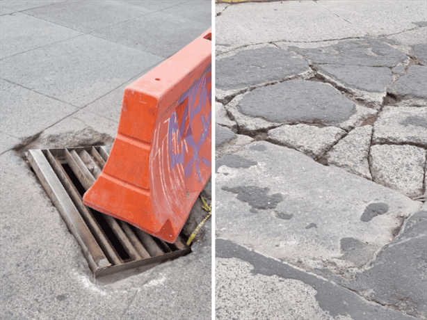 Se cae a pedazos: avenida Chedraui Caram en Xalapa con alcantarilllas y calles en pésimas condiciones