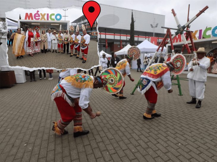 Voladores de Papantla destacan en la FITUR de Madrid 