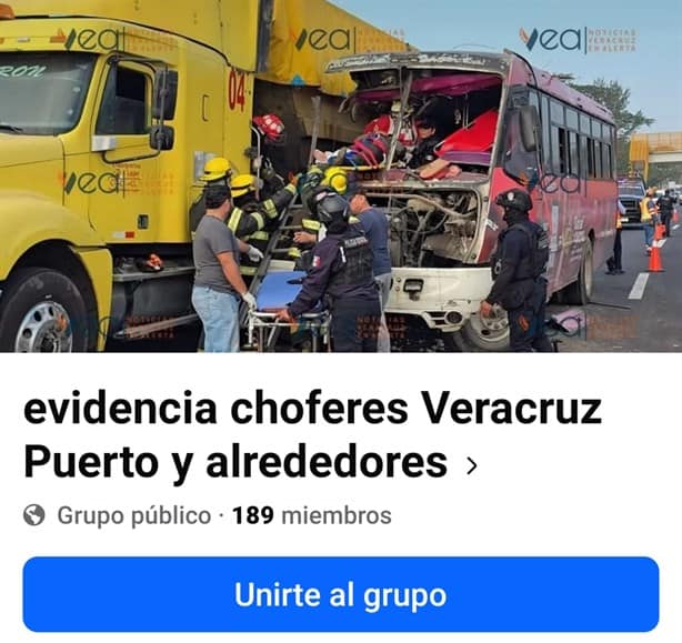 Crean pagina en redes sociales para denunciar abusos de urbanos en Veracruz