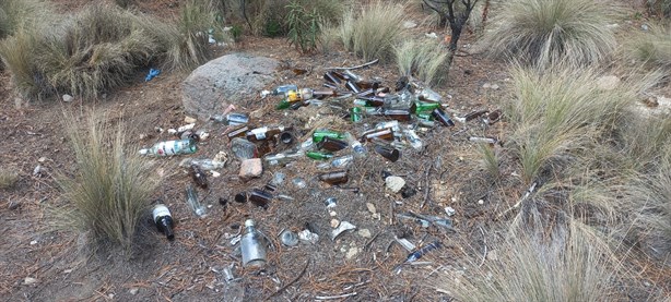 Recolectan hasta 5 toneladas de basura en el Cofre de Perote, tiradas por turistas