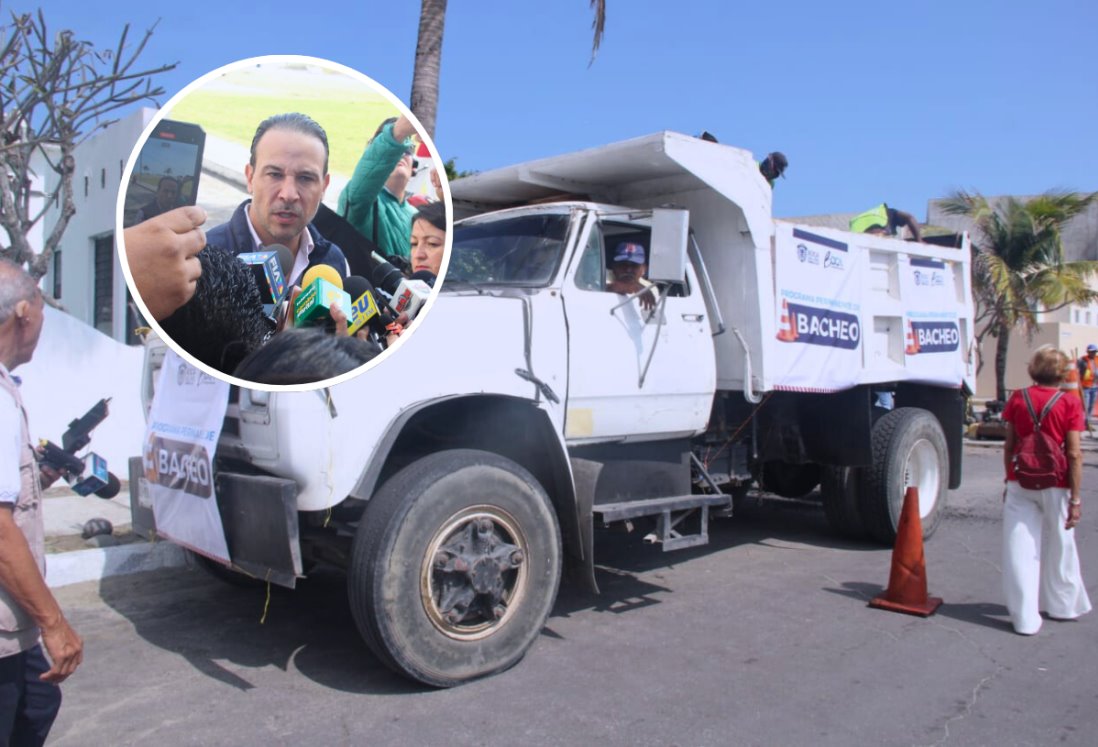 Alistan repavimentación de calles y avenidas importantes en Boca del Río