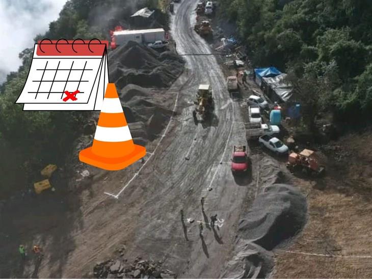 ¡Al fin! Alistan reapertura parcial de la autopista Orizaba-Puebla, ¿cuándo será?