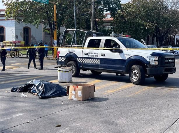 Identifican a atropellado por camión en centro de Veracruz