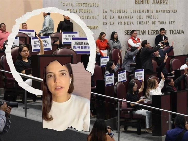 "No estás sola": Congreso de Veracruz pide justicia para Mafer Turrent