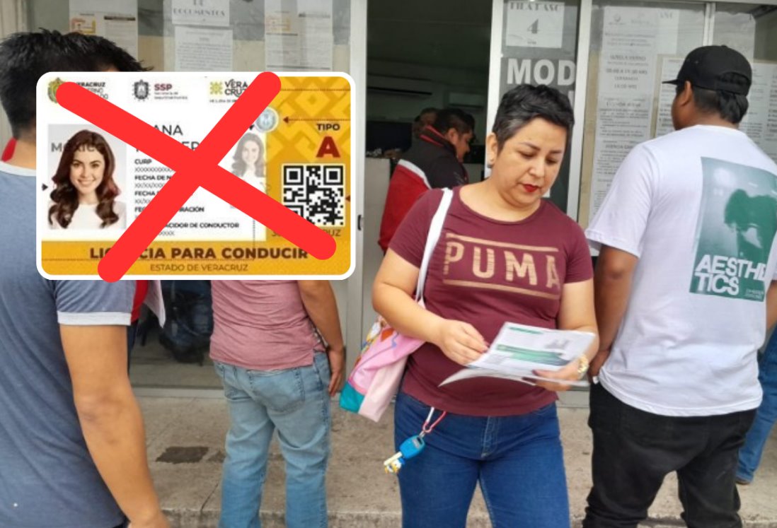 Licencia de conducir en Veracruz: ¿Cuáles son las razones por las que te la pueden negar?