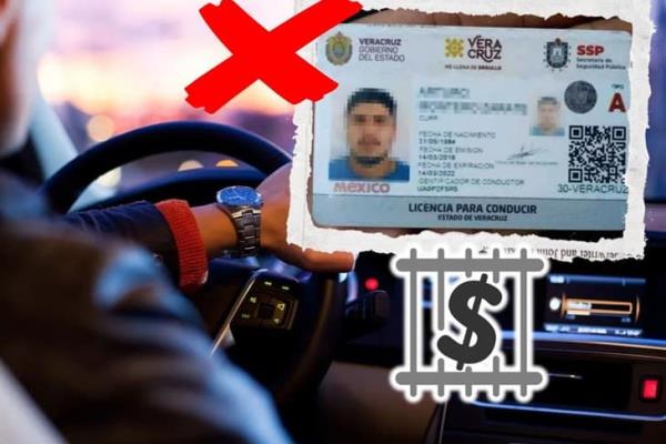 Esta será la multa en Veracruz por conducir sin licencia a partir de febrero