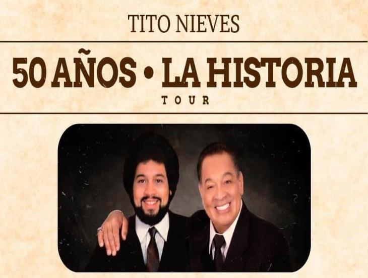 Tito Nieves anuncia su última gira 50 años la historia